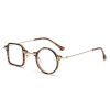 Women Sunglasses Fashion Square Round Sunglass Personality Irregular Sun Glasses Retro Men UV400 Shades Eyewear Gafas De Sol - leopard anti blue