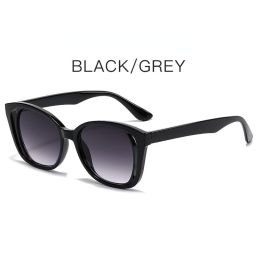 Fashion Cat Eye Sunglasses Women Hollow Out Glasses Retro Sunglass Luxury Designer Eyewear UV400 Sun Glass Gradient Shades - black gradient gray