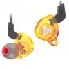 HiFi Sport Headphones 3.5mm In Ear Earphone For Running With Microphone Headset music Earbuds - Yellow - CN