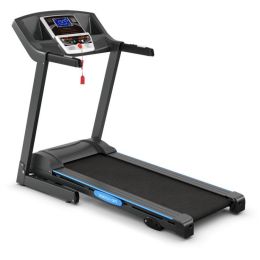 2.25 HP Folding Electric Motorized Power Treadmill Machine with LCD Display - Black
