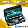 UNIVERSAL Wireless Bluetooth Earbuds For Apple IPhone Samsung Android Earphone - Black