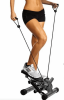 Adjustable Mini Stepper with LCD Monitor Stepping Machine, Comes with Resistance Bands - 28.40 x 7.10 x 7.10 Inches