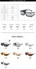 Fashion Rectangle Sunglasses Women Small Sunglass Vintage Sun Glass Men INS Silver Eyewear UV400 Black Brown Shades - leopard tea