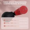 Massage Gun Muscle Relax Body Relaxation High frequency Electric Massager Portable Therapy Gun fitness Slimming Shaping - Auburn