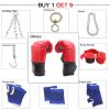 47" Heavy Boxing Punching Bag Training Gloves set Kicking MMA Workout Empty - New
