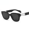 Fashion Square Hook Loop Sunglasses Women Metal Hinges Sunglass Vintage Leopard Sun Glass Men Luxury Eyewear UV400 Brown Shades - brown green brown