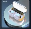 G28 Wireless Headphones Touch Screen Sports Headphones In-ear  - White