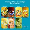 Fruit Fragrance Water Bottle, Scent Water Cup, Flavor Pods for Water Bottle 650ML - Pink