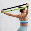 Multifunctional Fitness Resistance Belt Strength Training Elastic Rope; Home Fitness Workout Accessories - Green
