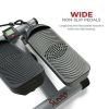 Adjustable Mini Stepper with LCD Monitor Stepping Machine, Comes with Resistance Bands - 28.40 x 7.10 x 7.10 Inches