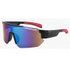 Fashion Riding Cycling Sunglasses Sports Bicycle Glasses Goggles Mountain Bike Glasses Men's Women Outdoor Lens UV400 Eyewear - black blue