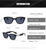 Fashion Square Sunglasses Women Hollow Out Leopard Sunglass Vintage Sun Glass Men Luxury Designer Eyewear UV400 Gradient Shades - leoaprd brown