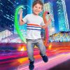 Jump Rope; Glowing Skipping Rope; Silicone Handles Fast Speed LED Light Up Rope Without Tangles; For Basic Jumping Training; Workouts; Fitness - Blue