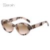 Fashion Cat Eye Sunglasses Women Rivets Glasses Retro Leopard Sunglass Luxury Designer Eyewear UV400 Sun Glass Gradient Shades - hawksbill tea