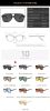 Fashion Double Bridge Pilot Sunglasses Women Sunglass Vintage Sun Glass Men Luxury Brand Design Eyewear UV400 Gradient Shades - leopard tea