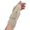 1pc Wristband New Left And Right Hand Universal Outdoor Sports Thumb Support Wristband; Orthopedic Finger Protection Compression Finger Sleeve - Grey