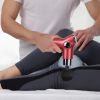 Massage Gun Deep Tissue Fascia Massager Rechargeable Percussion Muscle Relaxation Gun - Red