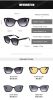 Fashion Cat Eye Sunglasses Women Hollow Out Glasses Retro Sunglass Luxury Designer Eyewear UV400 Sun Glass Gradient Shades - black gradient gray