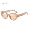 Fashion Cat Eye Sunglasses Women Rivets Glasses Retro Leopard Sunglass Luxury Designer Eyewear UV400 Sun Glass Gradient Shades - leopard tea