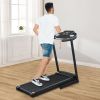 1.0HP Single Function Electric Treadmill with Hydraulic Rod - as pic