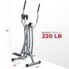 SF-E902 Air Walk Trainer Glider w/ LCD Monitor - Silver