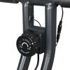 Home Folding Exercise Bike Black - as pic