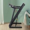 1.0HP Single Function Electric Treadmill with Hydraulic Rod - as pic