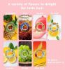 Fruit Fragrance Water Bottle, Scent Water Cup, Flavor Pods for Water Bottle 650ML - Purple