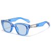 Fashion Square Sunglasses Women Hollow Out Leopard Sunglass Vintage Sun Glass Men Luxury Designer Eyewear UV400 Gradient Shades - leoaprd brown