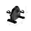 Under Desk Bike and Pedal Exerciser with Calorie Counter - Black