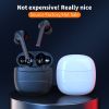 J3 Wireless Headphones Touch Screen Sports Headphones In-ear  - White
