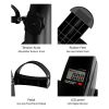 Under Desk Bike and Pedal Exerciser with Calorie Counter - Black