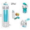 Fruitcola Dome Fruit Infuser Water Bottle - Green