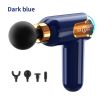 1pc Portable Mini Fascia Gun Massage Muscle Meridian Health Care Home Portable Massage Gun Electric Mini Massager - Purple
